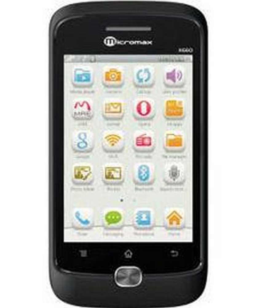 Touch Screen for Micromax X660 Black