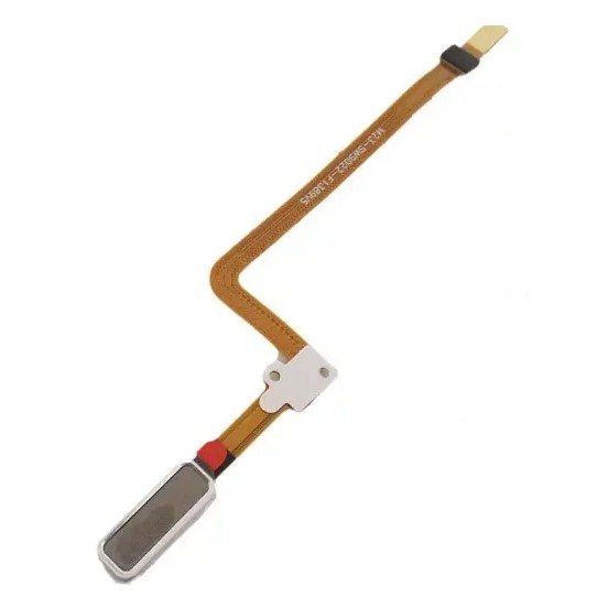 Fingerprint Sensor Flex Cable for Doogee V30 Pro White by Maxbhi.com