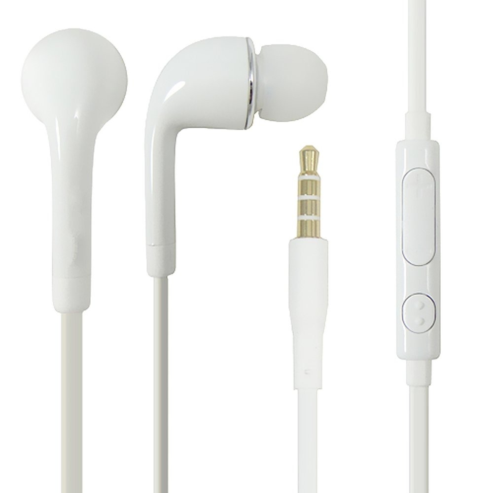 Earphone for Samsung Galaxy S6 Edge Handsfree In Ear Headphone White