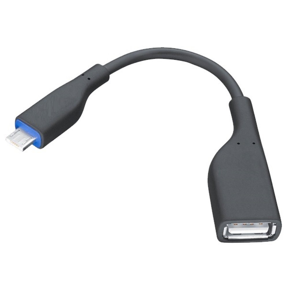 OTG USB адаптер (переходник) Micro USB на APPLE Lightning 8-pin, C&Q T03, цвет черный.