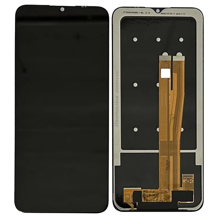 LCD with Touch Screen for Oukitel C36 - Black by Maxbhi.com