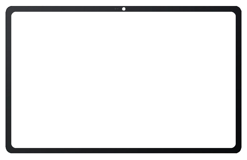 Replacement Front Glass for Blackview Mega 1 Blue by