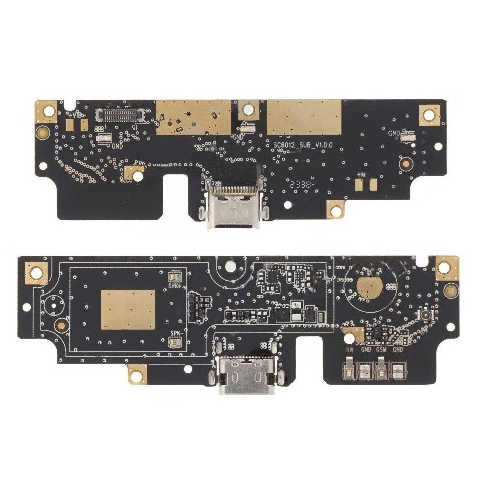Charging Connector Flex PCB Board for Oukitel WP32 Pro by Maxbhi.com