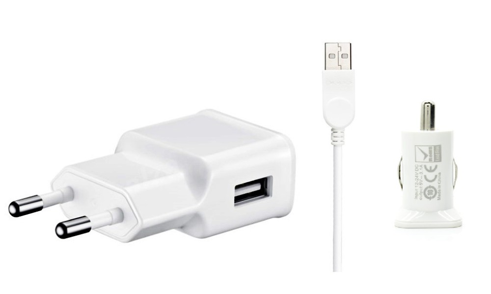 in Charging Kit for Ambrane A3-7 Plus Duo with Wall Charger