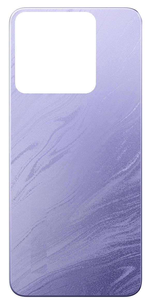 Back Panel Cover for Blackview Oscal Flat 2C - Purple - Maxbhi.com