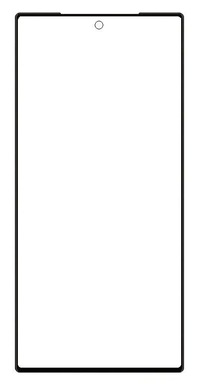 Sharp Front Retangle Replacement Front Glass for Sharp Aquos R10 - Gold by Maxbhi.com