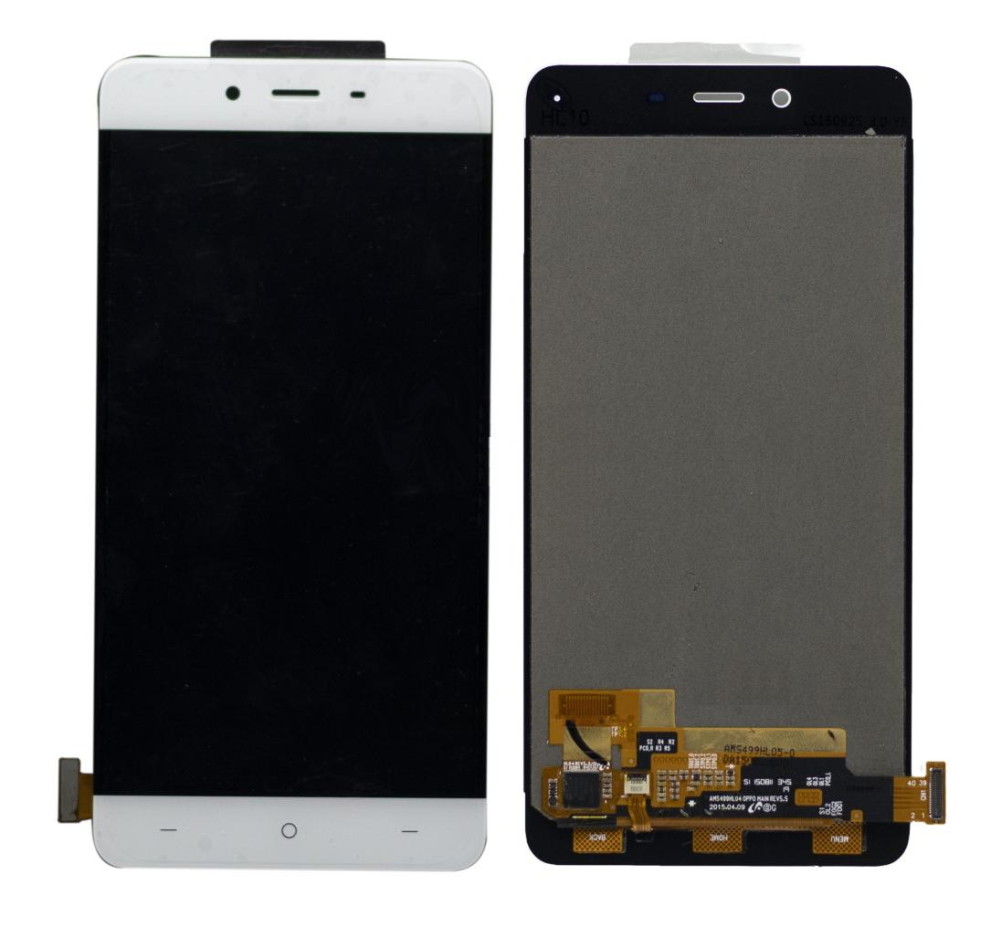 LCD with Touch Screen for OnePlus X - White by Maxbhi.com