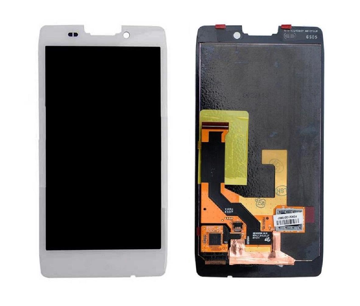LCD with Touch Screen for Motorola Razr HD LTE - White by Maxbhi.com