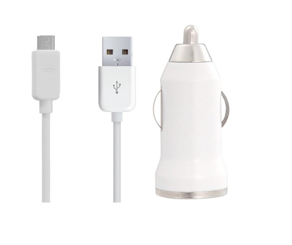 Car Charger for OSCAR Mobile J2 with USB Cable