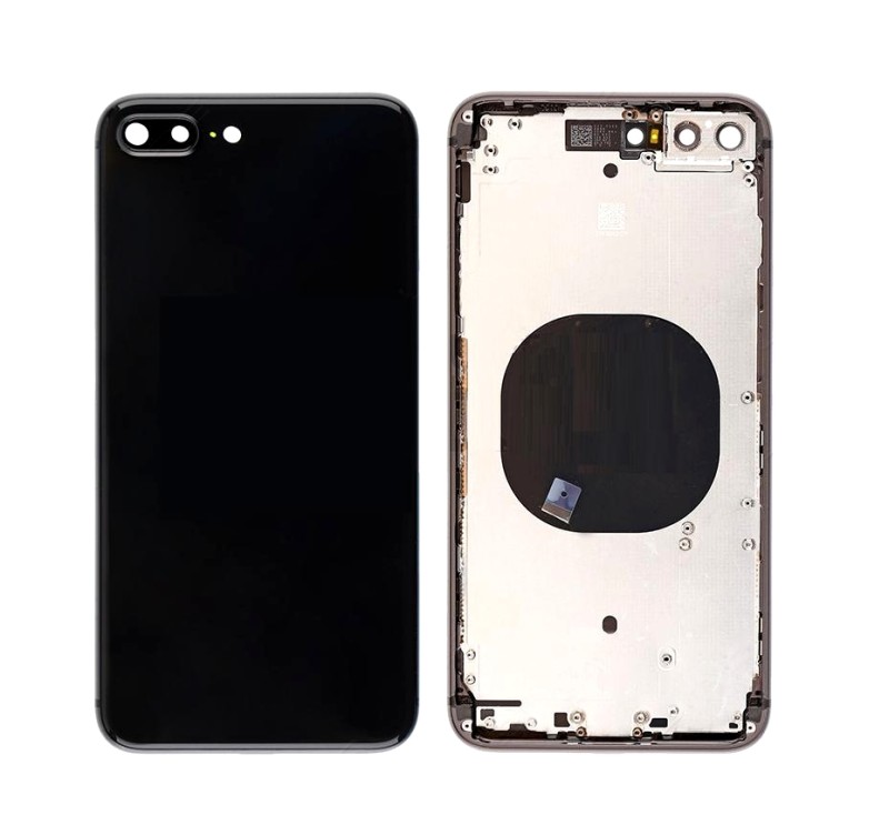 Full Body Housing for Apple iPhone 8 Plus - Black - Maxbhi.com