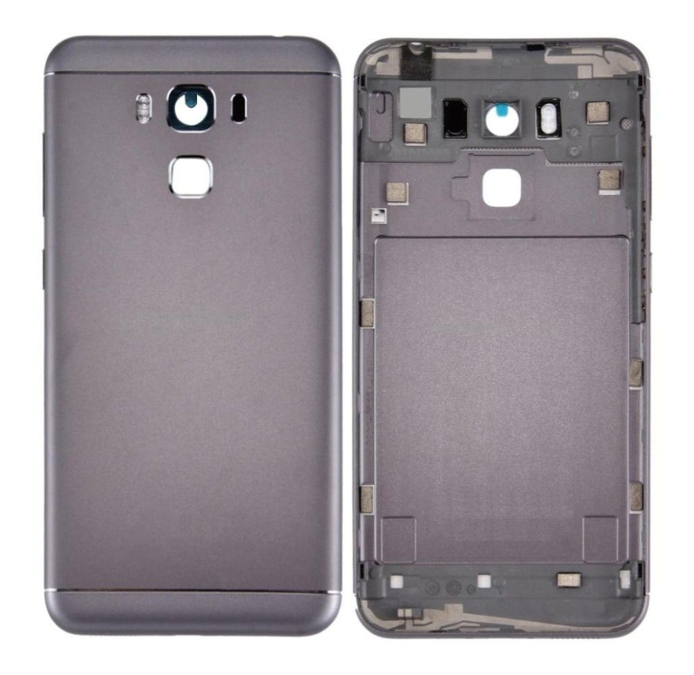 Back Panel Cover for Asus Zenfone 3 Max ZC553KL - Grey - Maxbhi.com