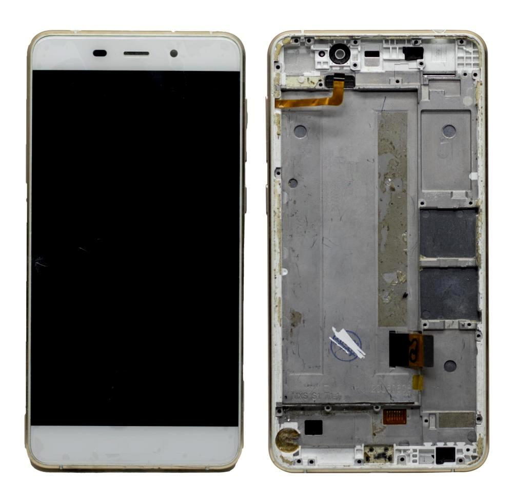 Lcd Screen Panasonic Eluga I7 Enterprise Edition Back Cover Maxbhi