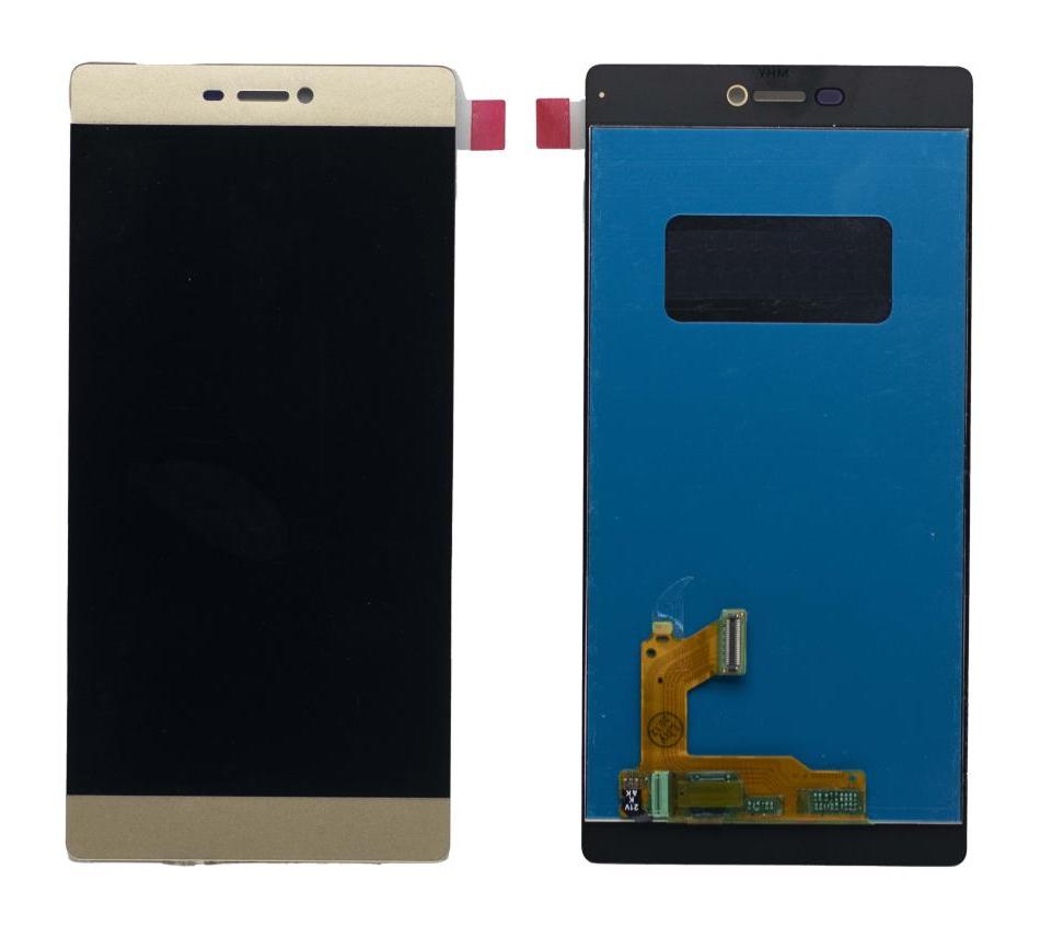 LCD with Touch Screen for Huawei P8 - Gold by Maxbhi.com