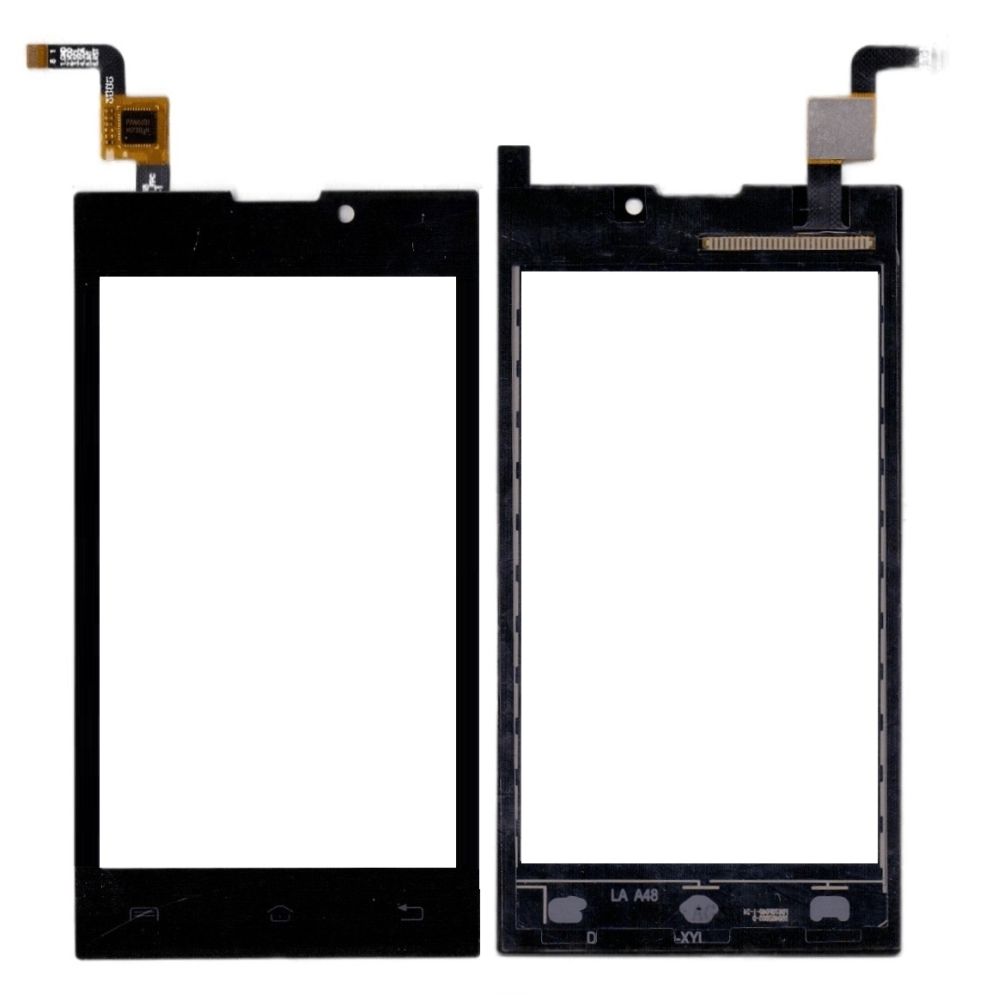 Touch Screen Digitizer for Lava A48 8GB - Blue by Maxbhi.com