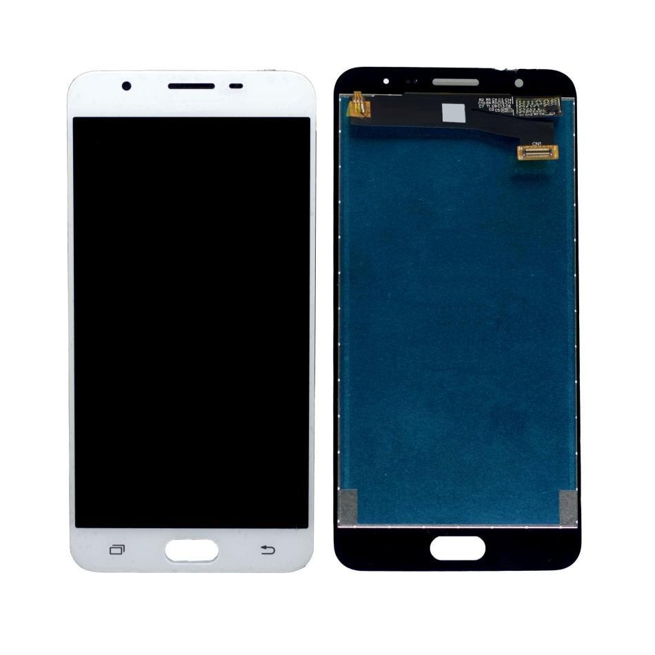 LCD with Touch Screen for Samsung Galaxy J7 Prime White display glass combo folder