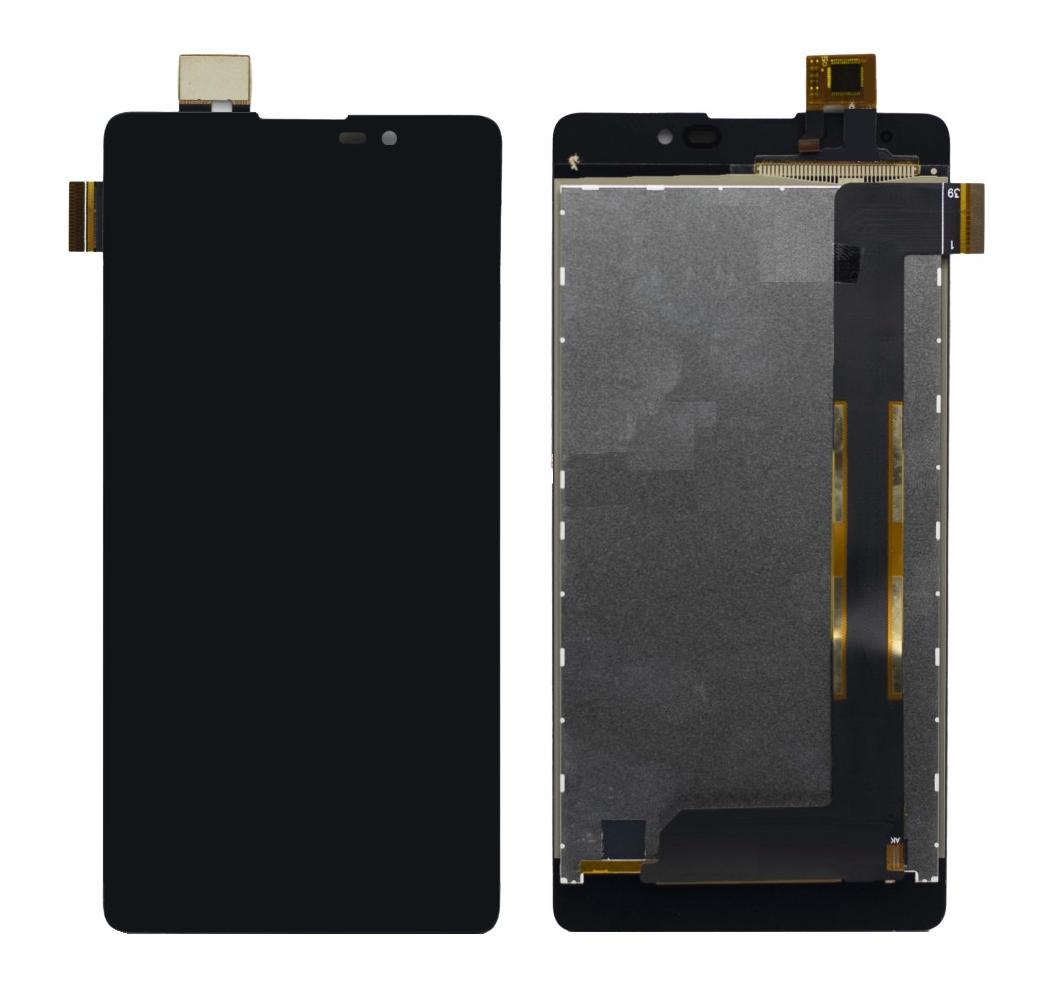 LCD with Touch Screen for Intex Aqua Power 4G - Black by Maxbhi.com