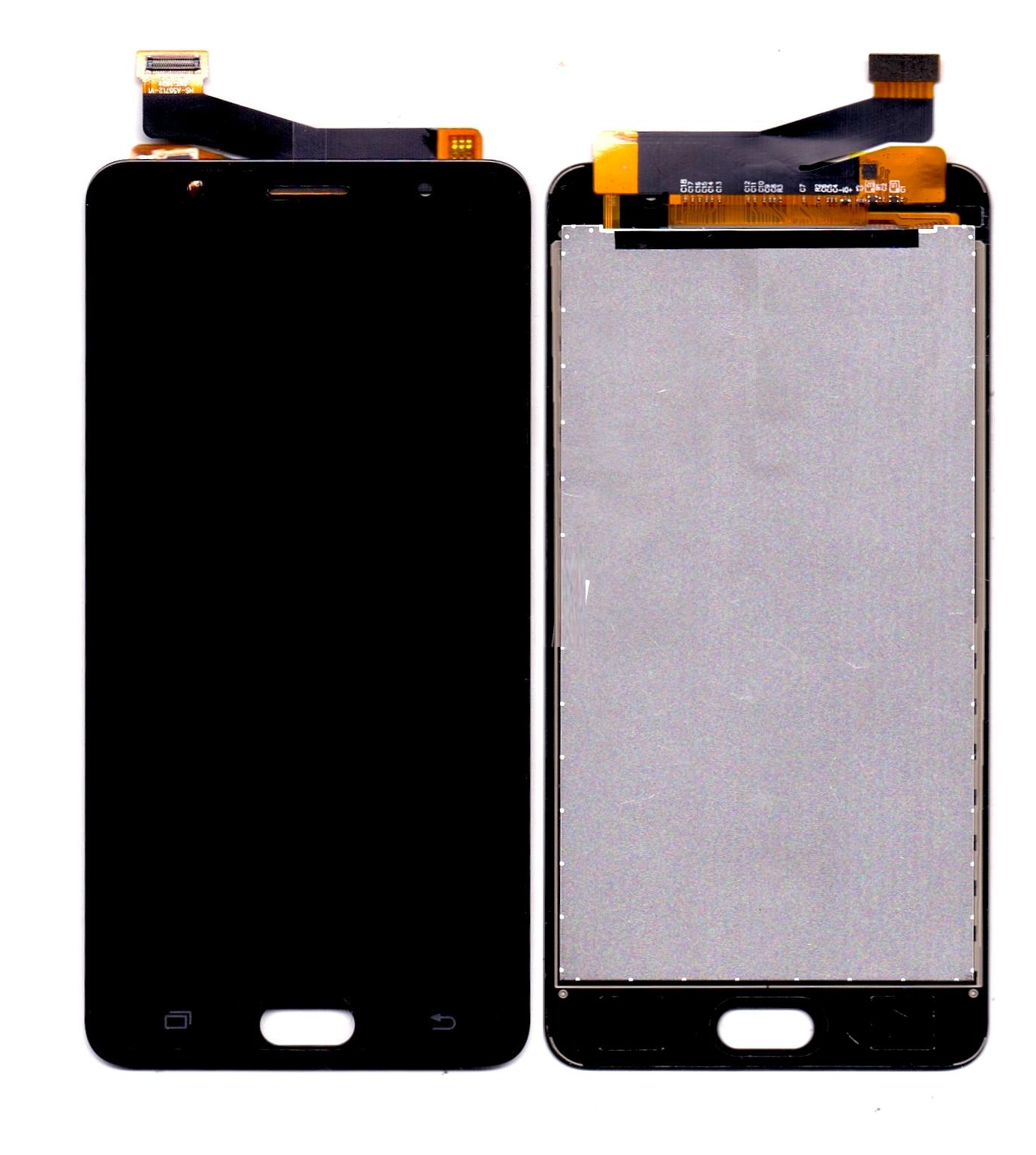 LCD with Touch Screen for Samsung Galaxy J7 Max Black (display glass  combo folder)