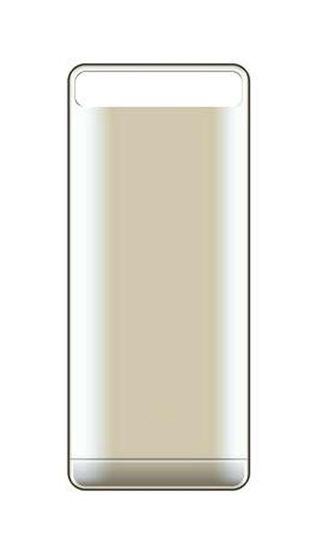 Back Panel Cover for Ui Phones Selfie 3 - Champagne - Maxbhi.com