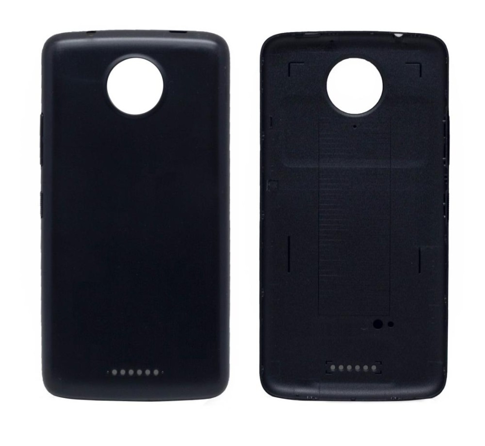 Back Panel Cover for Motorola Moto C Black Maxbhi