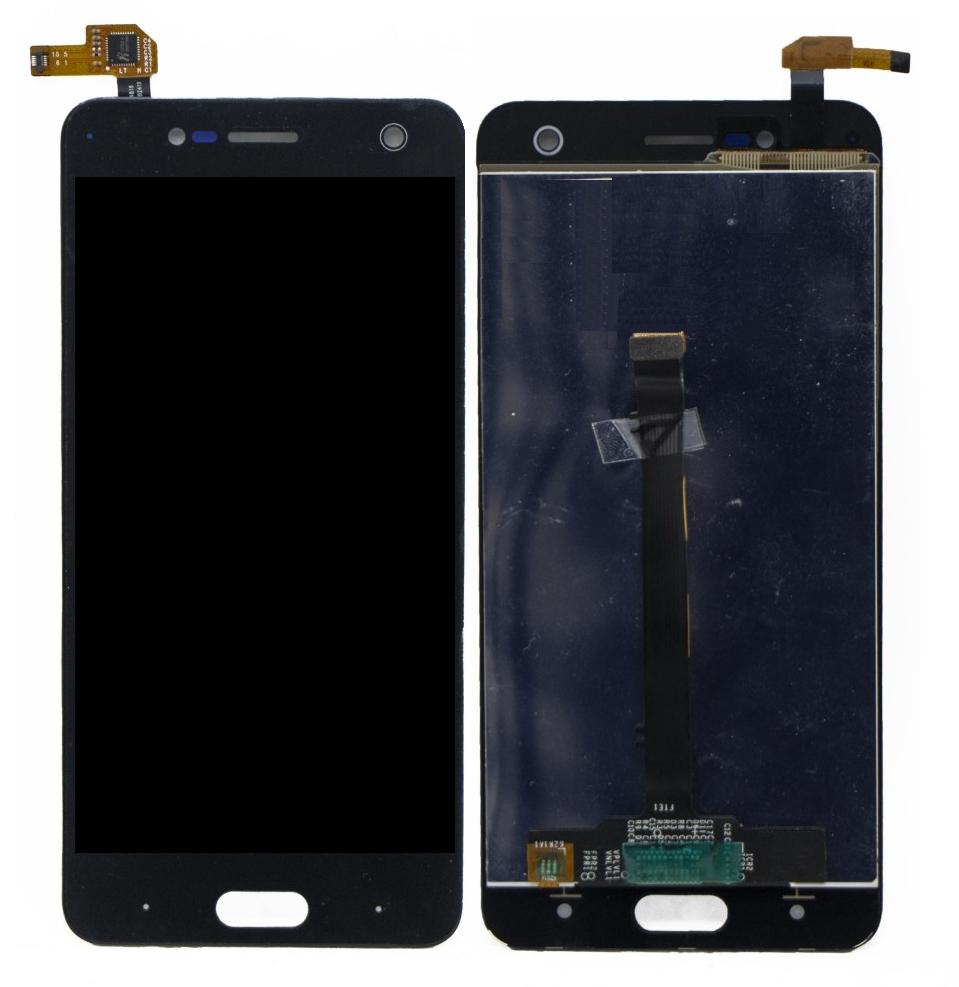 LCD with Touch Screen for Micromax Dual 4 E4816 - Black by Maxbhi.com