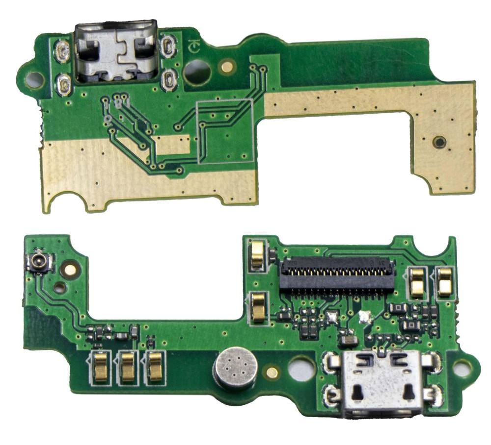Charging Connector Flex PCB Board for Huawei Y6 Pro by