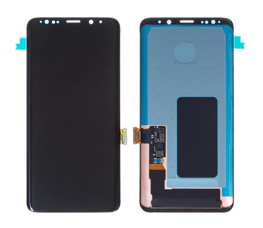 LCD with Touch Screen for Samsung Galaxy S9 Plus Black (display glass  combo folder)