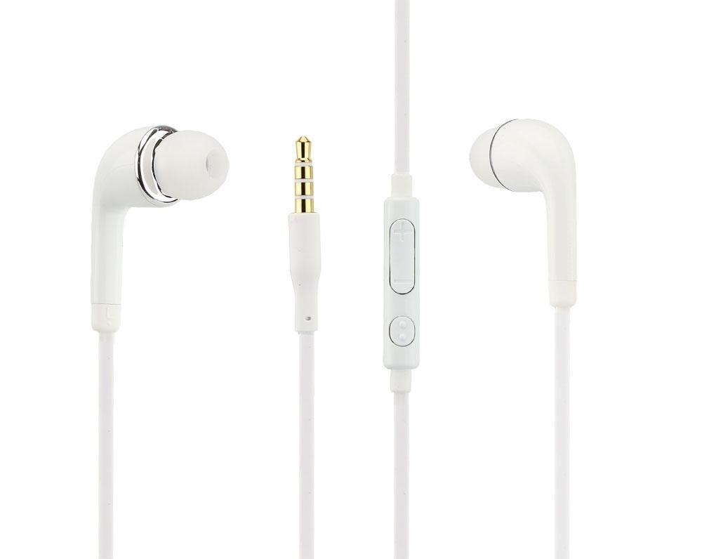 Earphone for Black Bear Dynamic Handsfree In Ear Headphone White