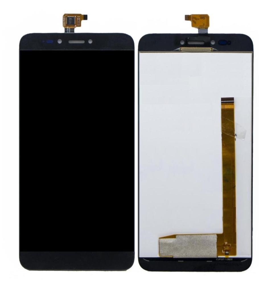 LCD with Touch Screen for Micromax Selfie Note Q4601 Black by