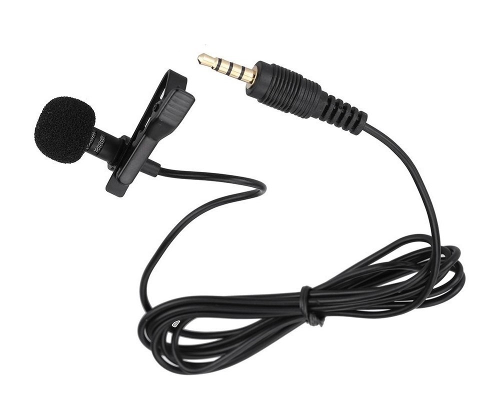 Collar Clip On Microphone for Apple iPhone 7 Plus Professional Condenser Noise Cancelling Mic by Maxbhi