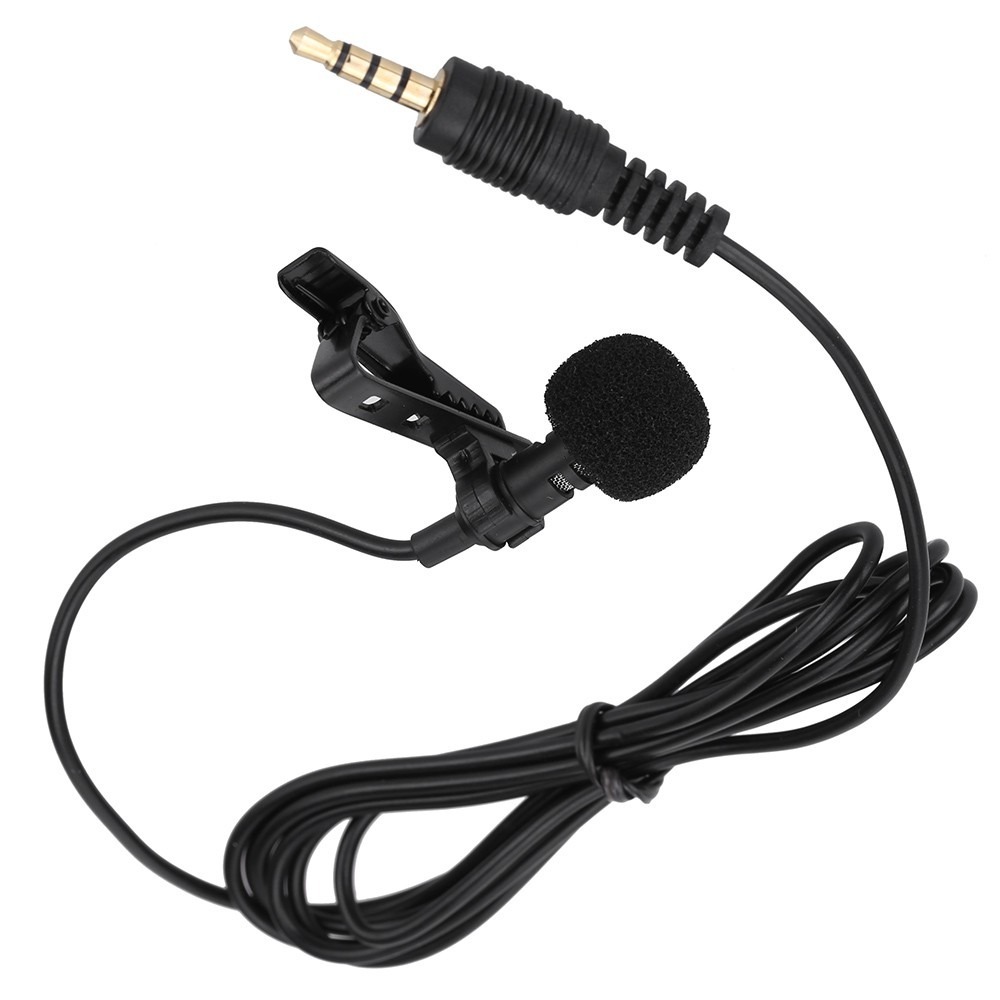 Collar Clip On Microphone for Xiaomi Redmi Note 7 Professional Condenser Noise Cancelling Mic by Maxbhi