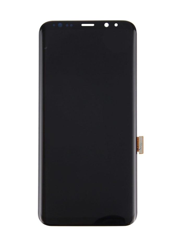 LCD with Touch Screen for Samsung Galaxy S8 Plus Silver display glass combo folder