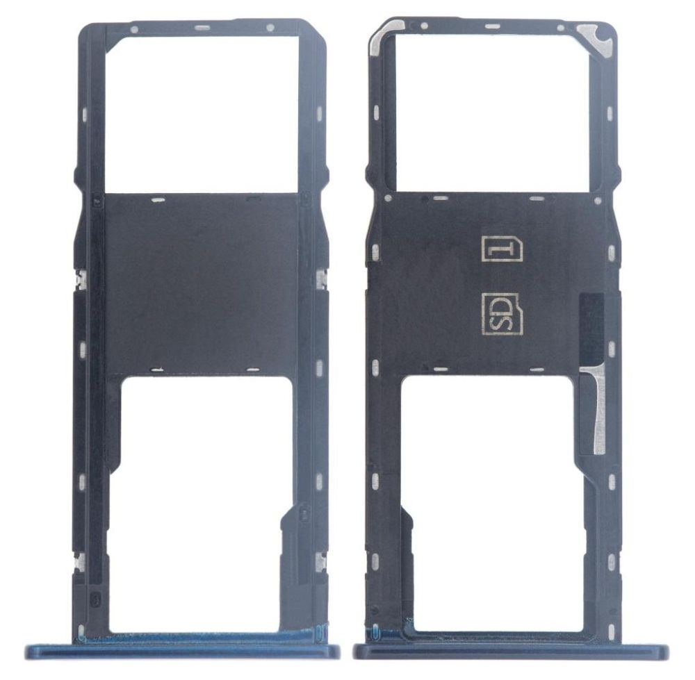 SIM Card Holder Tray for Motorola Moto G7 Power Blue