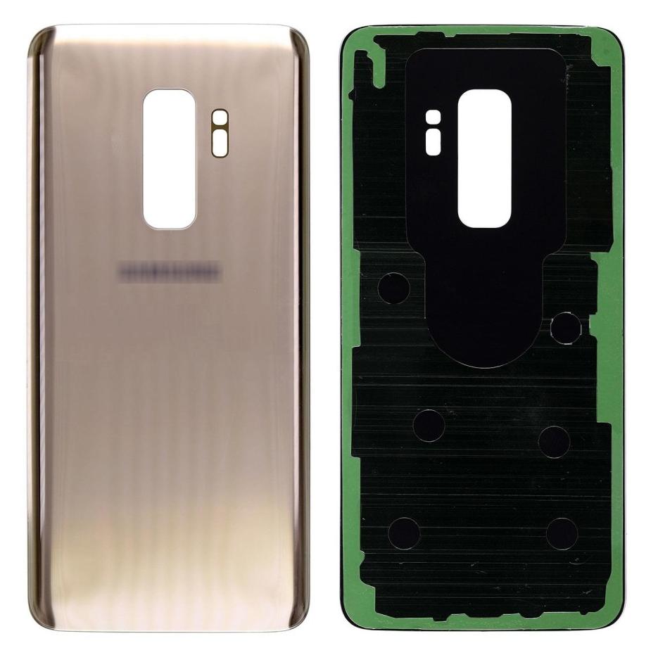 Back Panel Cover for Samsung Galaxy S9 Plus Gold Maxbhi