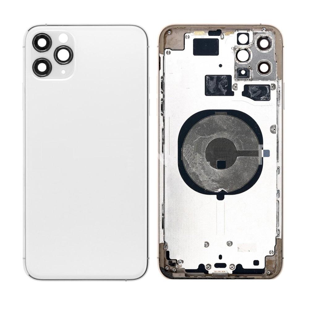 Full Body Housing for Apple iPhone 11 Pro Max - Silver - Maxbhi.com