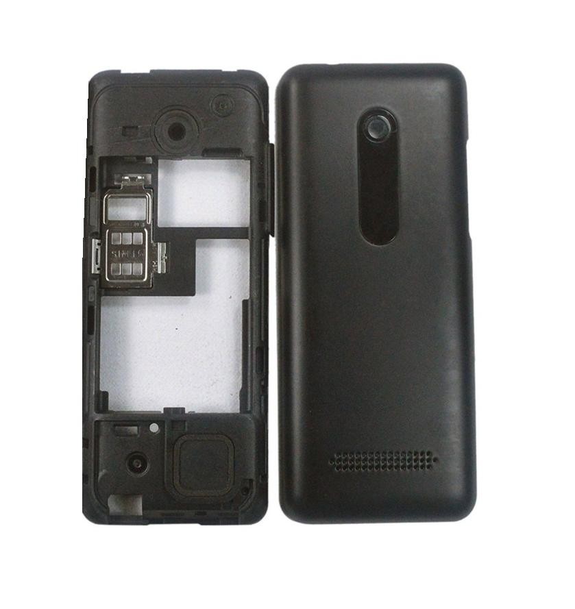 Full Body Housing for Nokia 206 Dual Sim RM-872 Black
