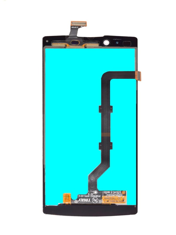LCD with Touch Screen for Oppo Neo Black by