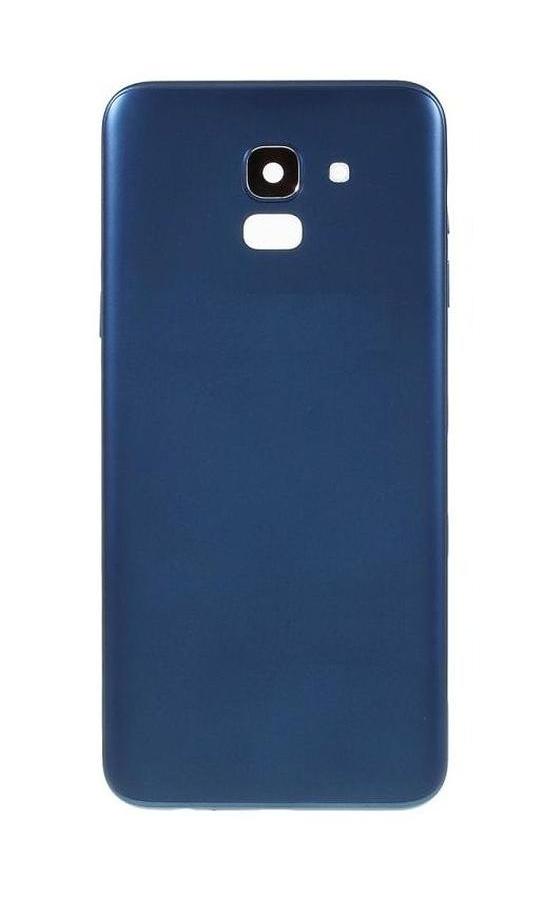 Colour Samsung Cover J6 Back Panel Cover For Samsung Galaxy J6 Blue