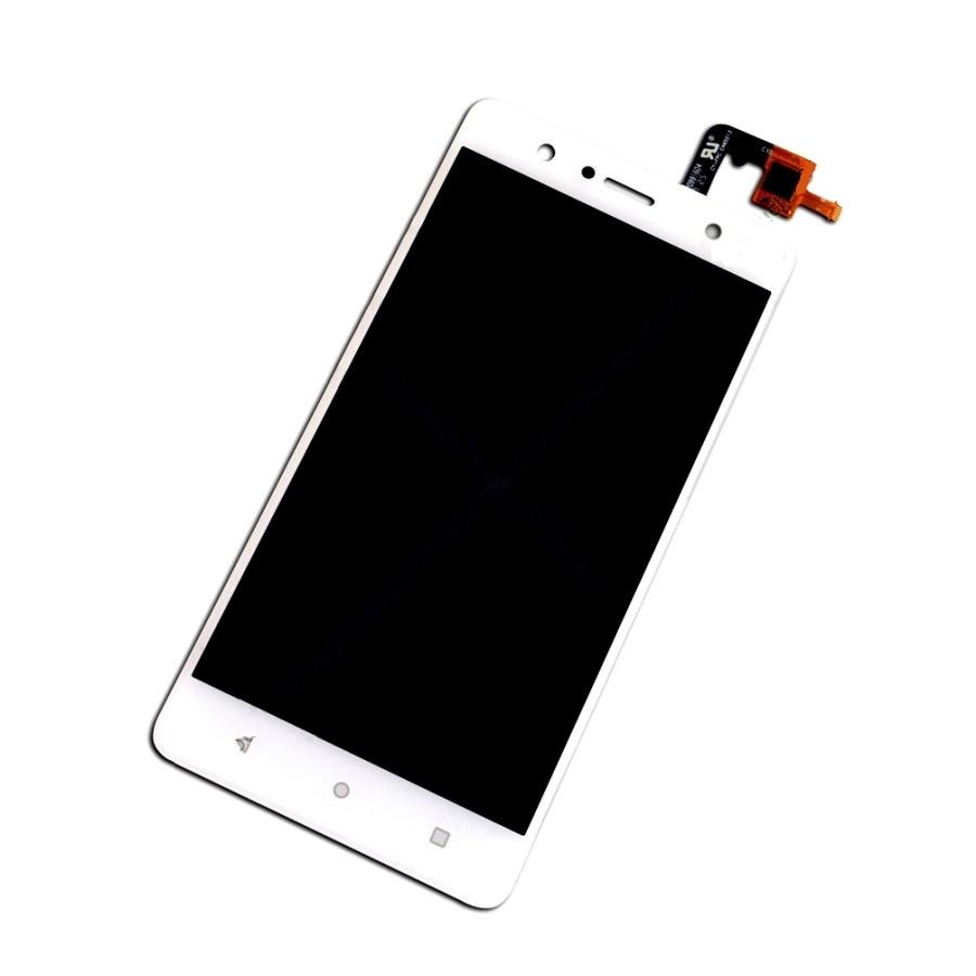LCD with Touch Screen for Lenovo K8 Plus 4GB RAM White by Maxbhi