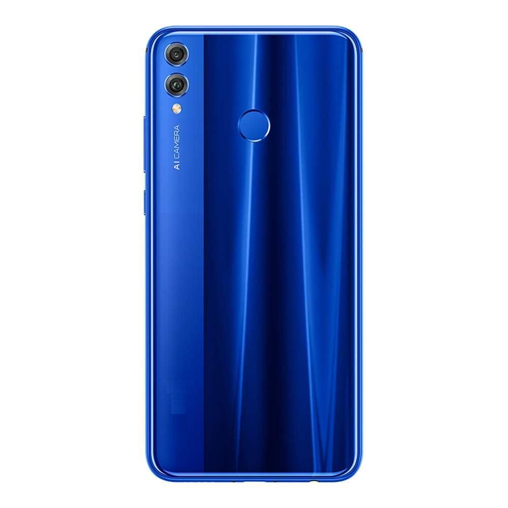 Honor 8X Flip Cover Aus PU – Schutzhülle Mit Klappdeckel In Saphirblau