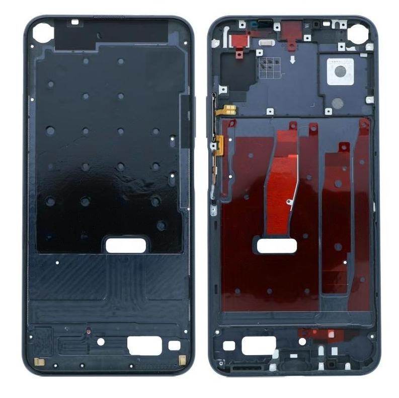 LCD Frame Middle Chassis for Huawei nova 5T - Black by Maxbhi.com