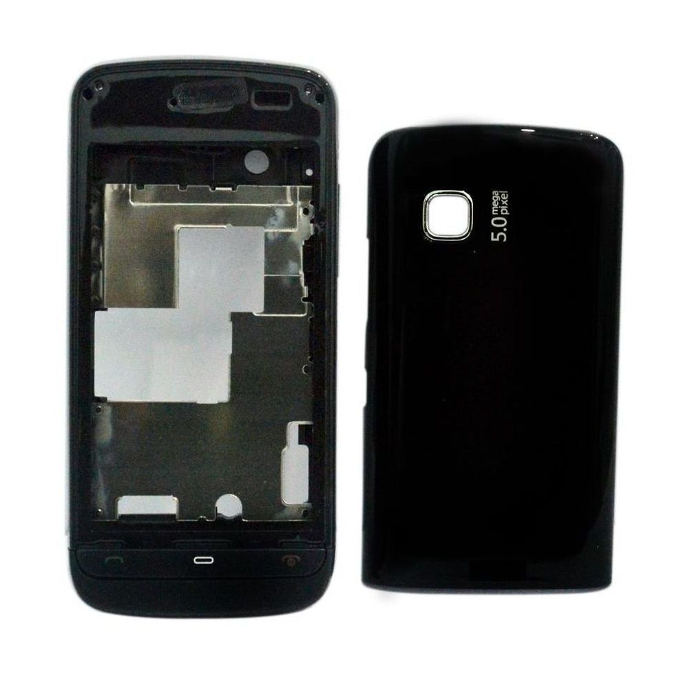 Full Body Housing for Nokia C5-06 Black Red