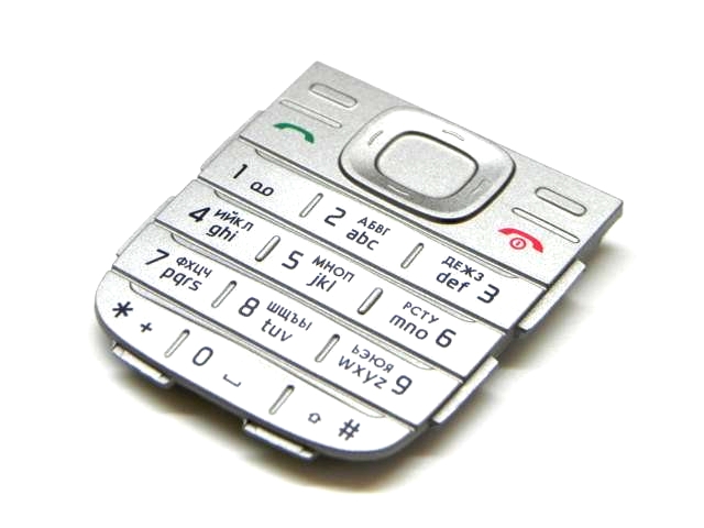 Keypad For Nokia 1200 Silver