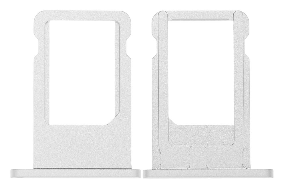 SIM Card Holder Tray for Apple iPhone Silver