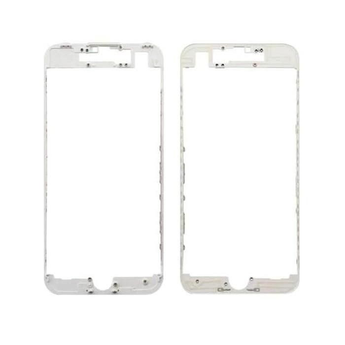 LCD Frame Middle Chassis for Apple iPhone 7S Plus - White by Maxbhi.com