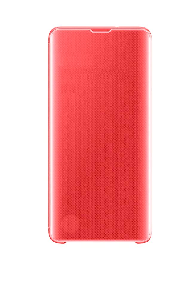 Flip Cover for Samsung Galaxy S10 Plus Red by