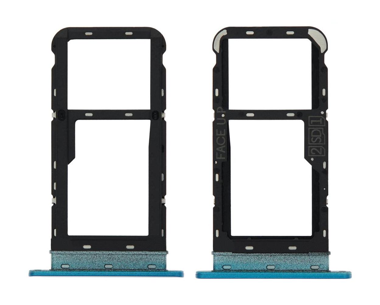 Tiroir Carte SIM Noir Pour Motorola Moto E14 - Compatible Universel