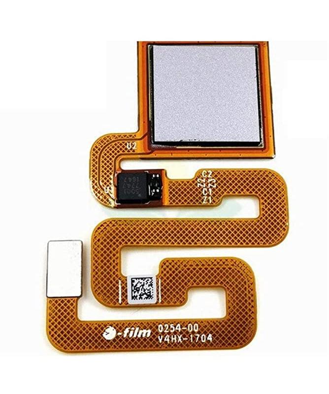 SPAREWARE® Fingerprint Sensor Flex Fingerprint Sacanner Sensor For Mi Redmi 4/Redmi 4X -Silver