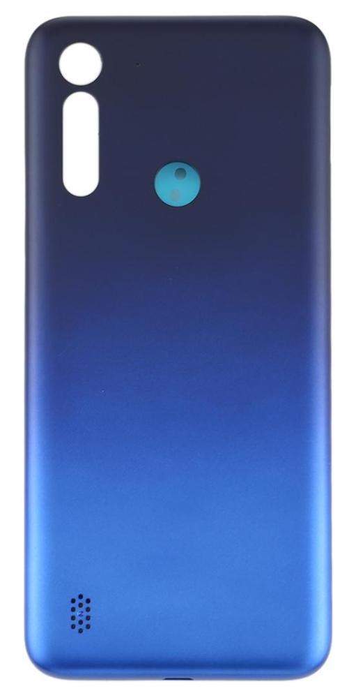 Vitre Arrière Back Cover Bleu Pour Motorola Moto G8