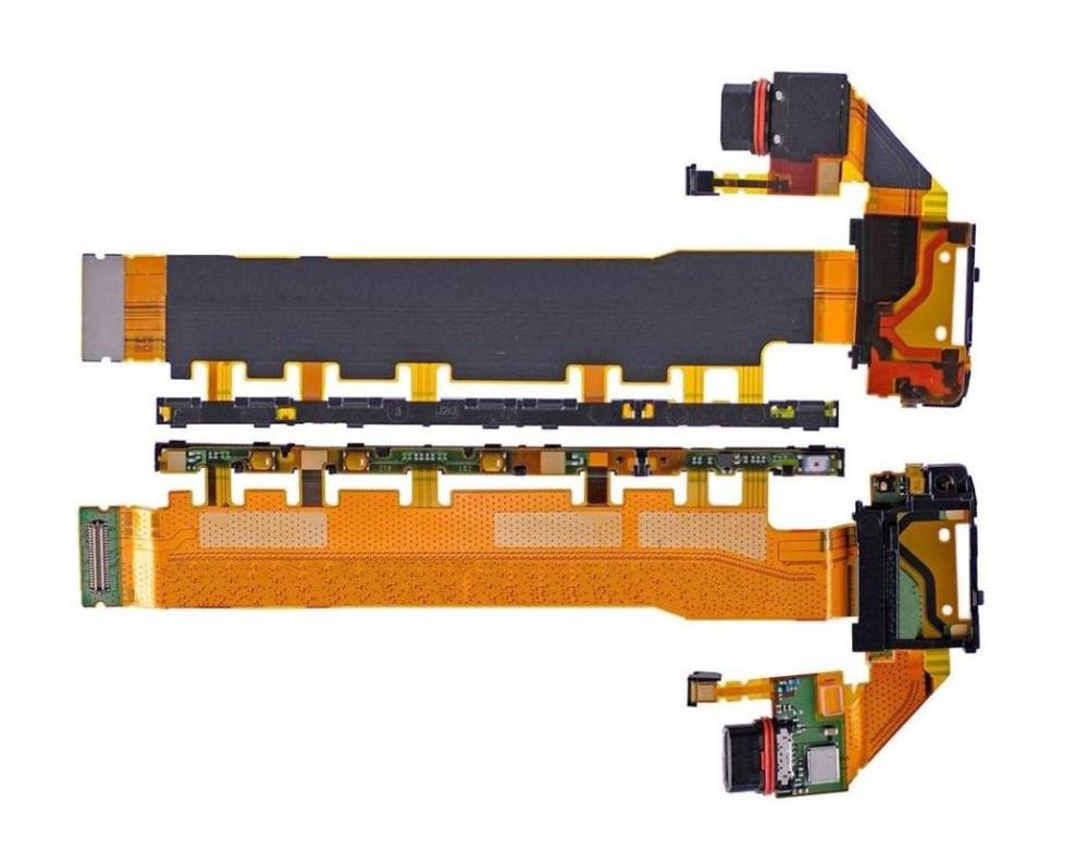 USB Charging Port Flex Cable Connector For Sony Xperia XZ2 H8266 H8216 XZ3 H9436 H8416 H9493 XZ2 Premium H8166 H8116 SOV38 - 509