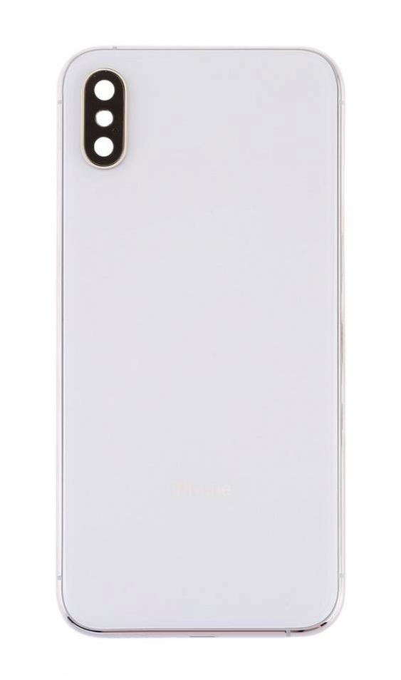 Full Body Housing for Apple iPhone XS - Silver - Maxbhi.com